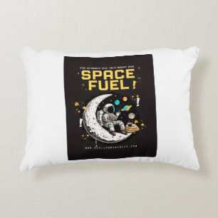 Space fuel astronaut coffee throw blanket decorative cushion
