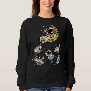 Space Galaxy Astronaut Sweatshirt