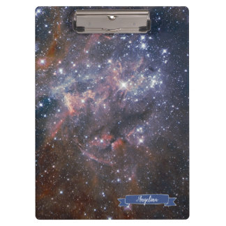 Space Galaxy Interstellar  Personalized Clip board