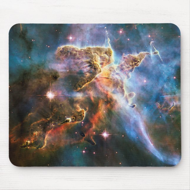 Space galaxy nebula. Universe stars & astronomy Mouse Pad (Front)