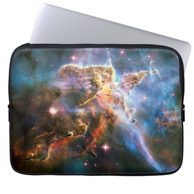 Space galaxy nebula. Universe stars. Hubble NASA Laptop Sleeve (Front)