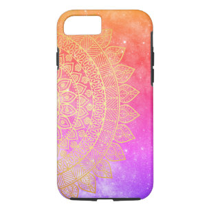 space galaxy tribal pattern iPhone 8/7 case