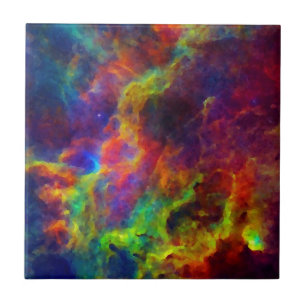 Space, Galaxy, Universe Ceramic Tile