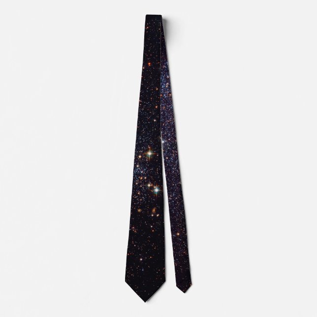 Space Galaxy Universe Stars Tie (Front)