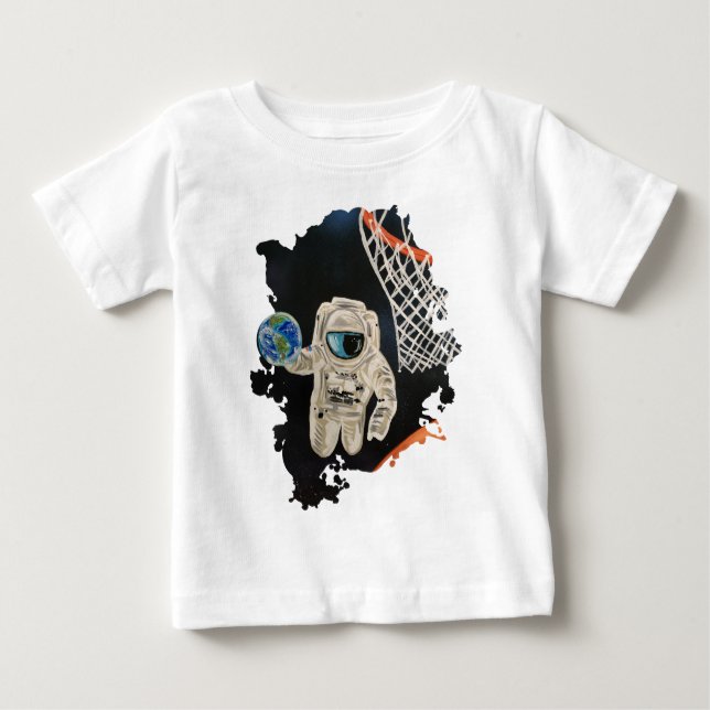 Space Games  Baby T-Shirt (Front)