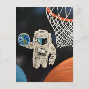 Space Games Postcard