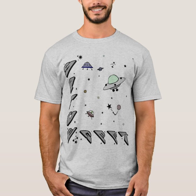 Space Geek T-Shirt (Front)