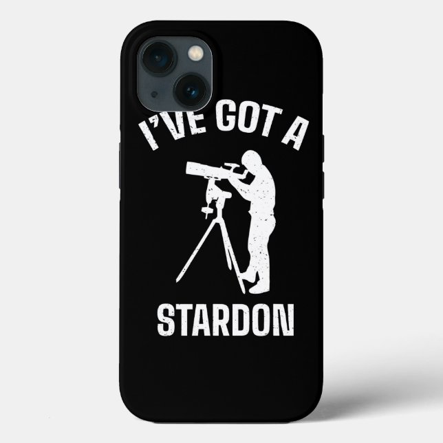 Space Geeks Astronomy Binoculars Stargazing Telesc Case-Mate iPhone Case (Back)