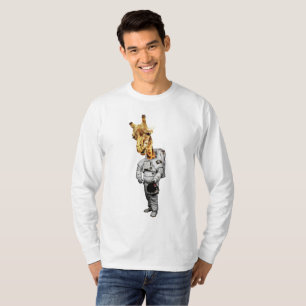 Space Giraffe Long Sleeve T-Shirt