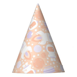 Space Girls Two the Moon Party Theme Party Hat