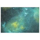 Space Green Yellow Watercolor Star Nebula Universe