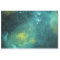 Space Green Yellow Watercolor Star Nebula Universe