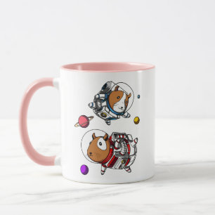 Space Guinea Pigs Astronauts Cosmic Cavy Pet Mug