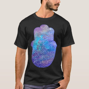 Space Hamsa Hand - Ii T-Shirt