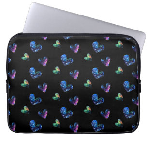 Space Hearts Laptop Sleeve