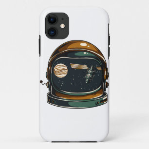 space helmet iPhone 11 case