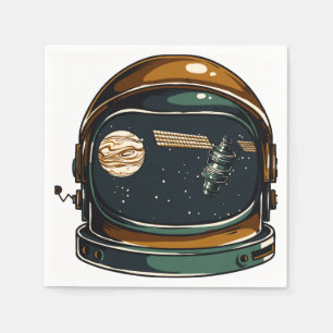 space helmet napkin
