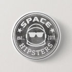 Space Hipsters® Apollo 50 Lunar Button