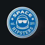 Space Hipsters® Logo Button<br><div class="desc">Standard size 2-1/4" button</div>
