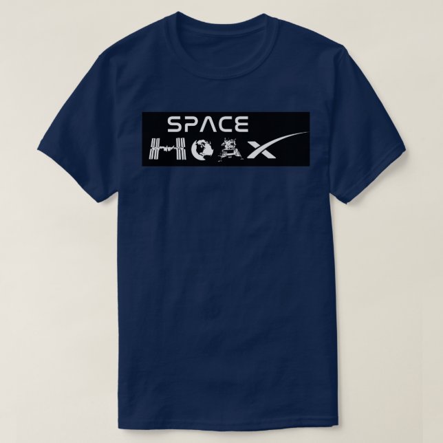 SPACE HOAX  T-Shirt (Design Front)
