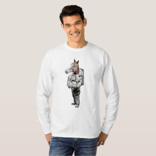 Space Horse Long Sleeve T-Shirt