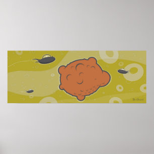 Space Invader Poster