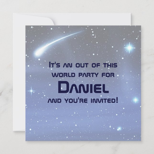 Space Invitation (Front)