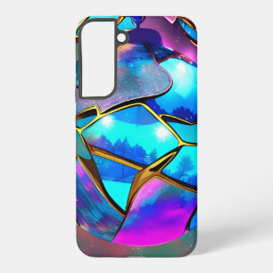 Space Iridescent Globe Samsung Galaxy Case