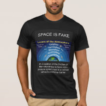 Space Is Fake Men's T-Shirt