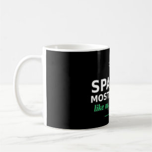 Space Is Mostly Empty Funny Astronomy Black Mug