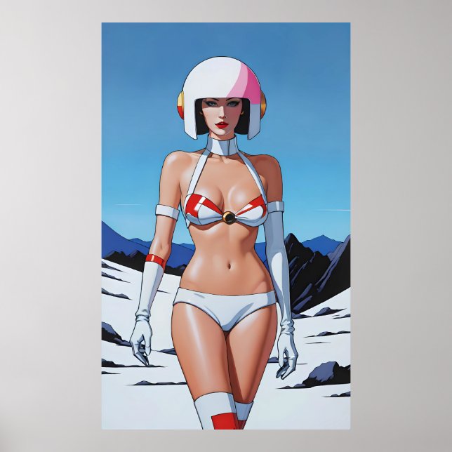 Space Is the Place - Ken Gauge Art Poster (Front)