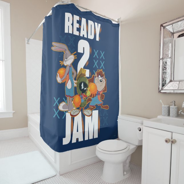 SPACE JAM: A NEW LEGACY™ | Ready 2 Jam Shower Curtain (In Situ)