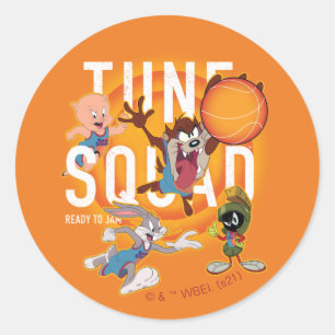SPACE JAM: A NEW LEGACY™   TUNE SQUAD™ Dribble Classic Round Sticker