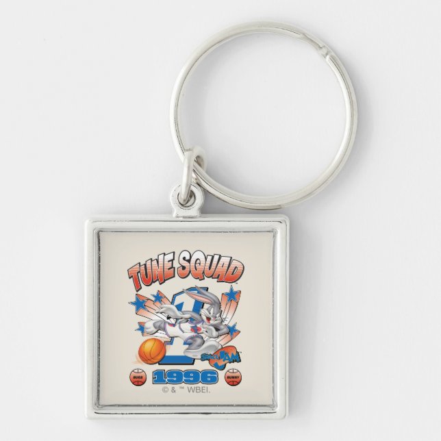 SPACE JAM™ BUGS BUNNY™ #1 Basketball Graphic Key Ring (Front)