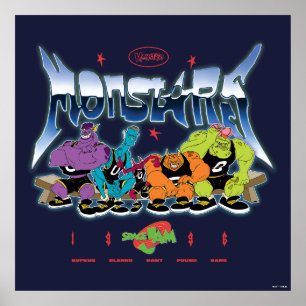 SPACE JAM™ Monstars 1996 Graphic Poster