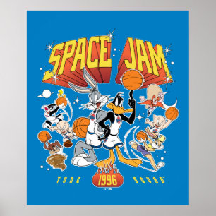 SPACE JAM™ TUNE SQUAD™ 1996 Graphic Poster