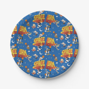 SPACE JAM™ TUNE SQUAD™ Outter Space Pattern Paper Plate