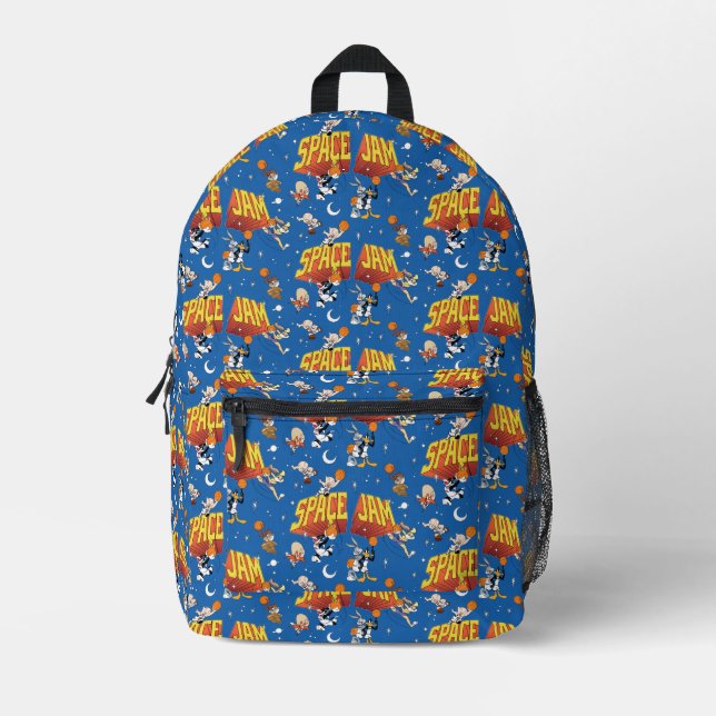 SPACE JAM™ TUNE SQUAD™ Outter Space Pattern Printed Backpack (Front)