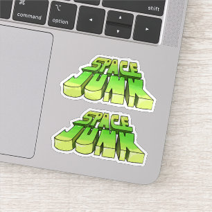 Space Junk Logo Stickers