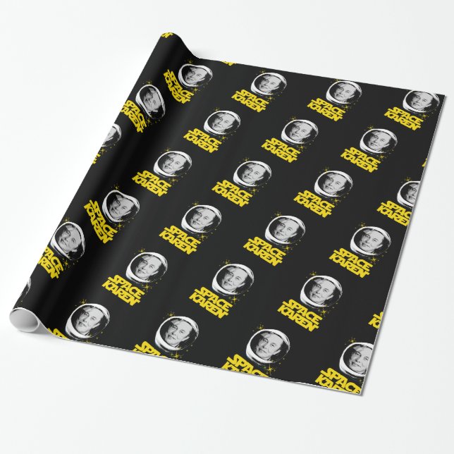 SPACE KAREN WRAPPING PAPER (Unrolled)