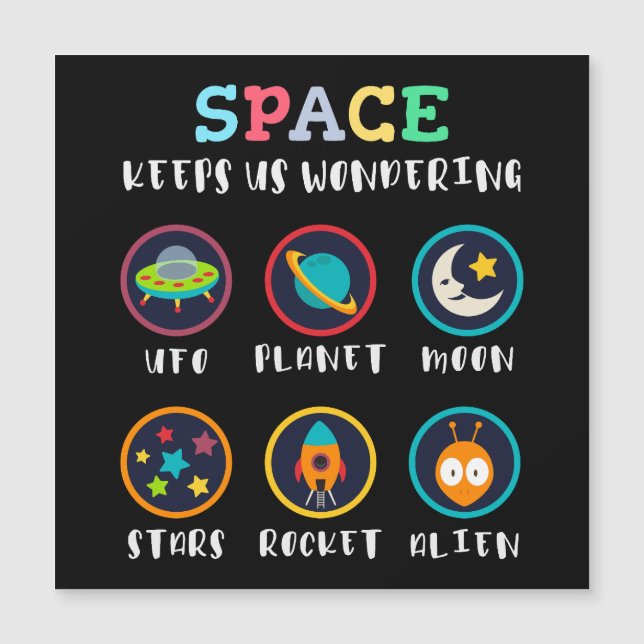 Space keeps us wondering (Front)