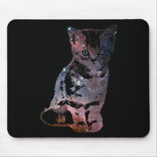 Space Kitten Mouse Pad
