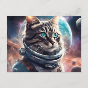Space Kitty Postcard