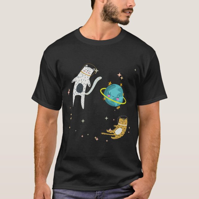 Space kitty T-Shirt (Front)