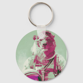 space lion key ring