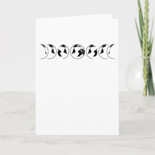 Space Lover Adult Astronomy Hobby Moon Lunar Card