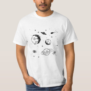 Space Lover Adult Astronomy Hobby Outer Space T-Shirt