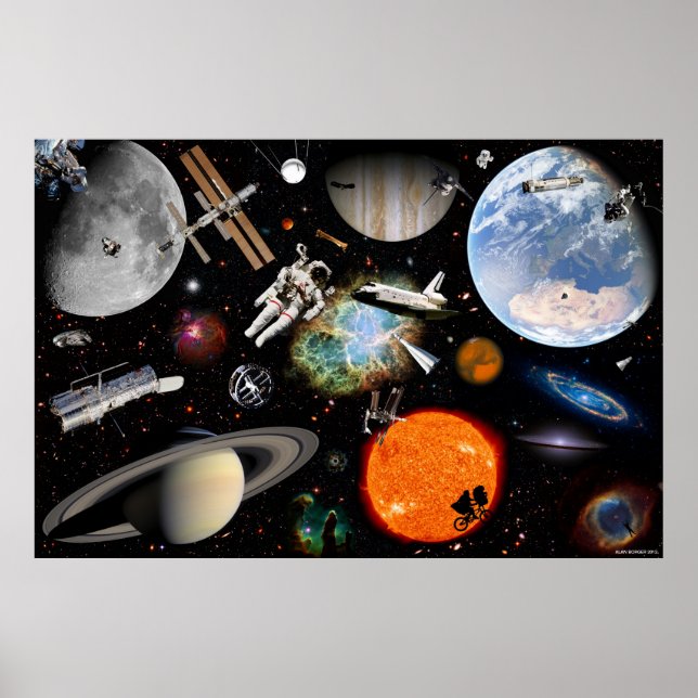 SPACE MADNESS POSTER (Front)