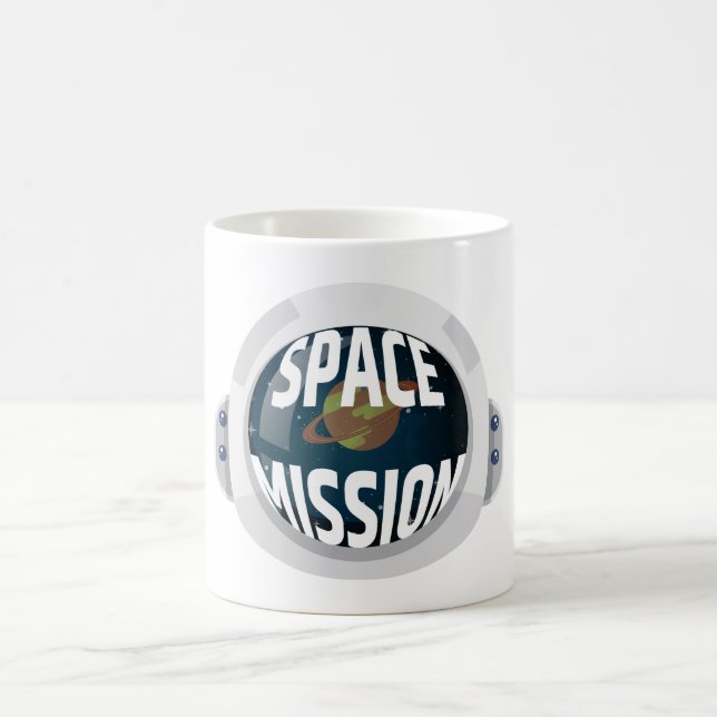 Space mission coffee mug (Center)