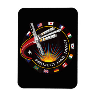 Space Mission Patch Magnet